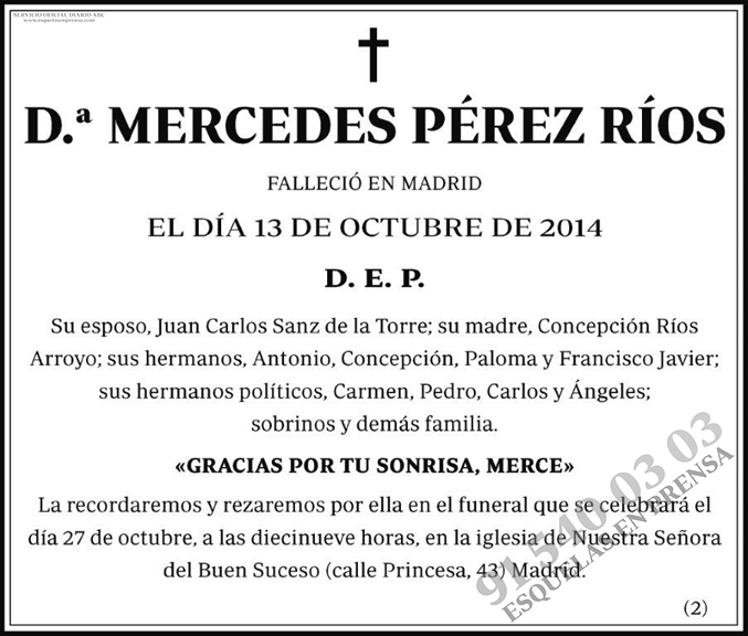 Mercedes Pérez Ríos